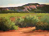 Desert Chamisa by Barbara Churchley